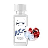 Florage 100ml Saunaaufguss EISBEERE - 50 Jahre Erfahrung als deutsche Duftmanufaktur, hochergiebiges Aufgussmittel für die Sauna, viele Aufguss Düfte, vegan und ohne Tierversuche, auch als Set